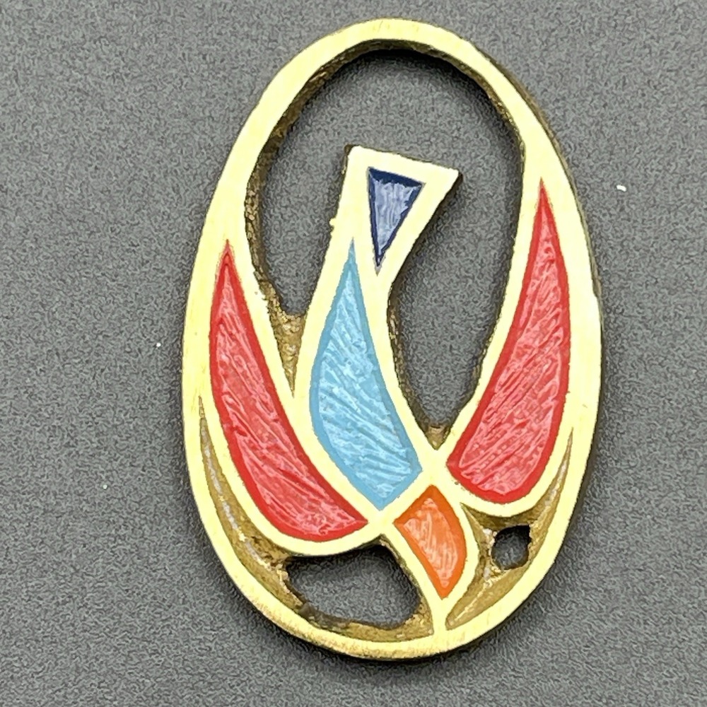 VTG 60s‎ Peace Dove Bird Terra Sancta Guild Pendant